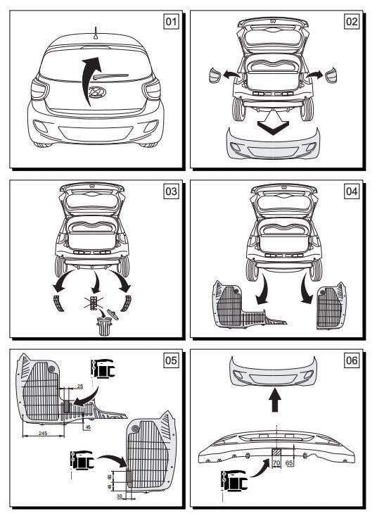  Hyundai İ10 III  Çeki Demiri, Kuğu Boynu - Sabit   (12.2019 -  )