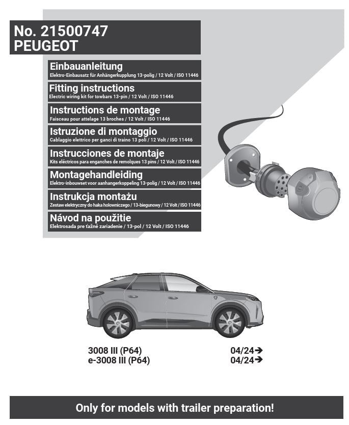 OPEL GRANLAND 10/24 -)  ARACA ÖZEL ORJİNAL ELEKTRİK MODÜLÜ