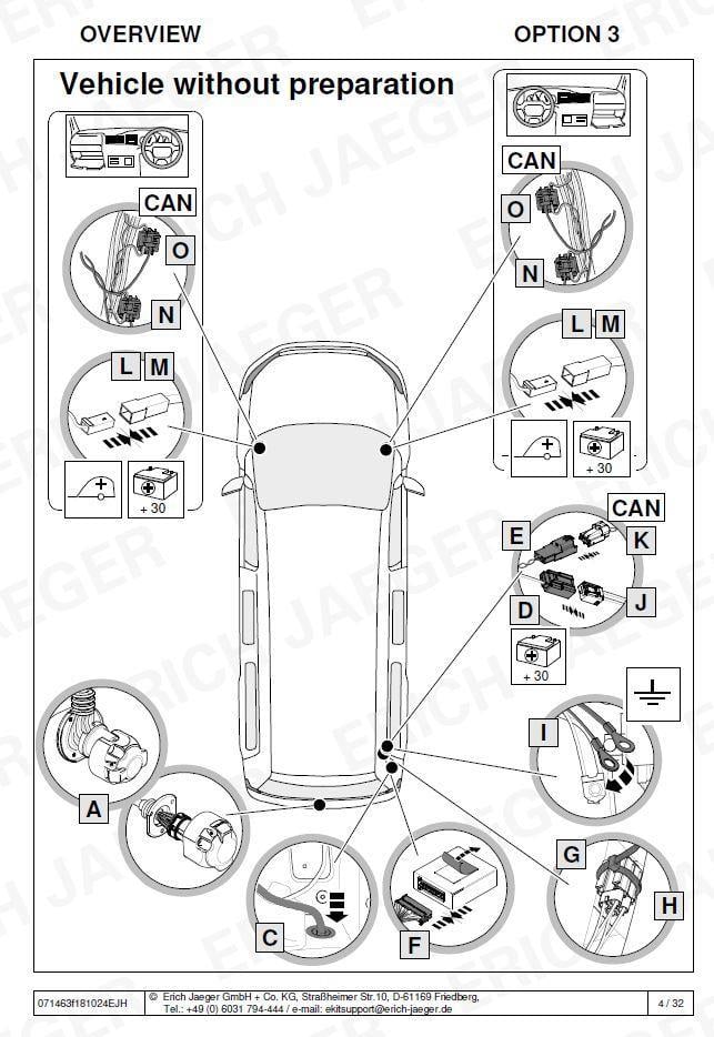 FORD TOURNEO CONNECT ARACA ÖZEL ORJİNAL ELEKTRİK MODÜLÜ