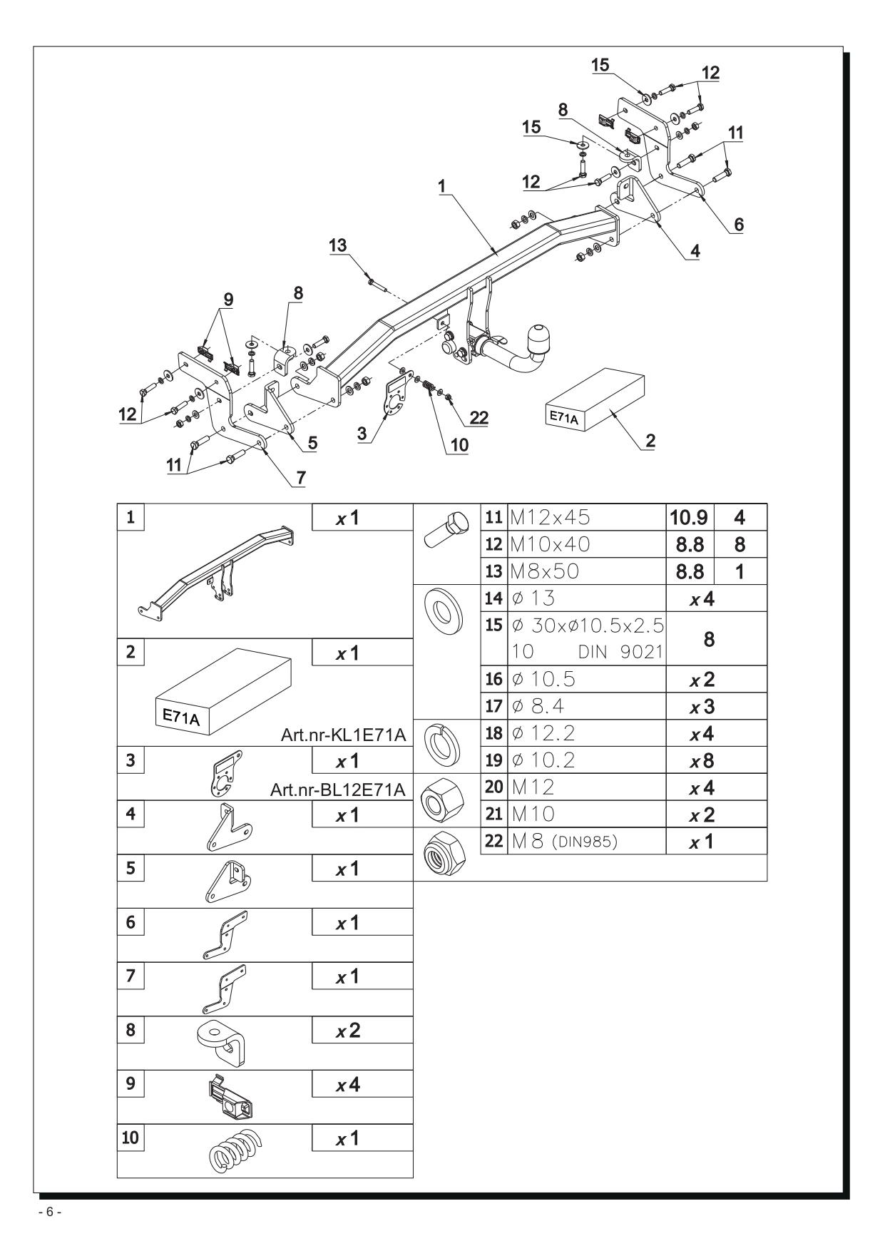 Opel Frontera (OV24),Çeki Demiri, Kuğu Boynu - Çeki Demiri (07.2024- )