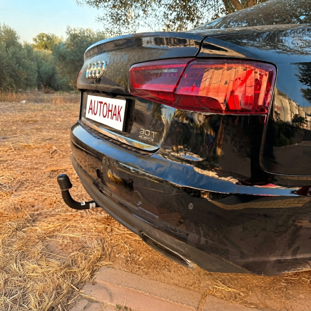 Audi A6 4D Çeki Demiri , Dikey Sökülebilir-Anahtarlı (2011 - 2018)