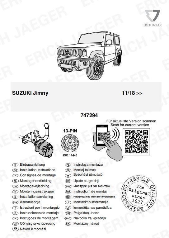  SUZUKİ JİMNY 11/2018 -)  ARACA ÖZEL ORJİNAL ELEKTRİK MODÜLÜ 