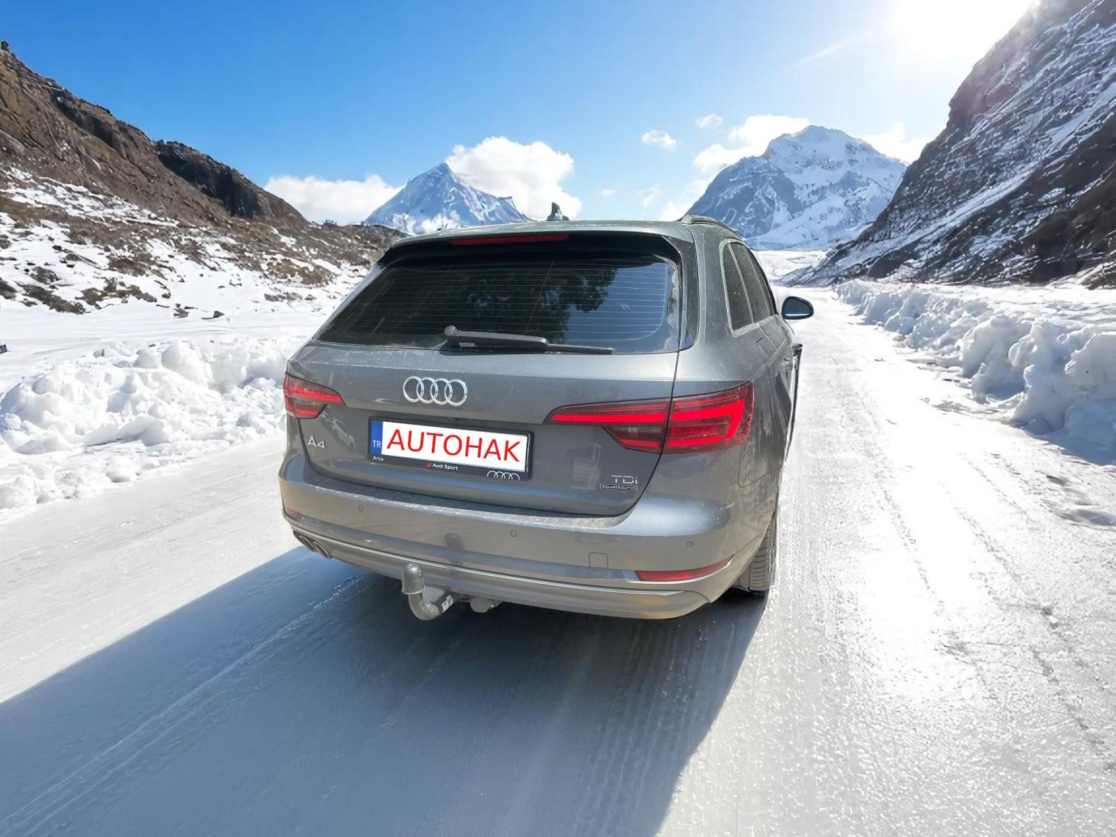 Audi A4 4D Çeki Demiri , Dikey Sökülebilir-Anahtarlı (2015 -  )