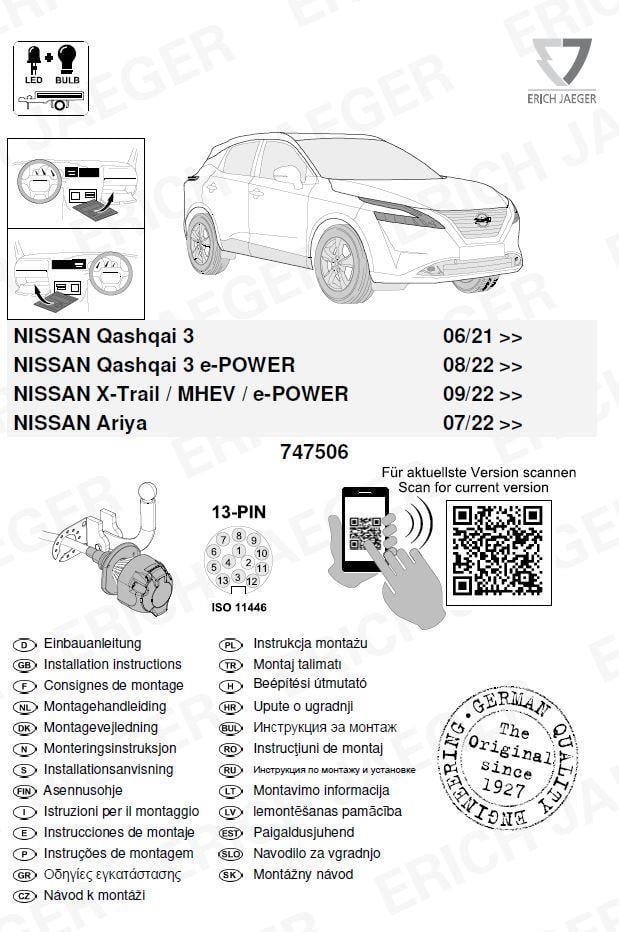 NISSAN QASHGAI 3 ARACA ÖZEL ORJİNAL ELEKTRİK MODÜLÜ