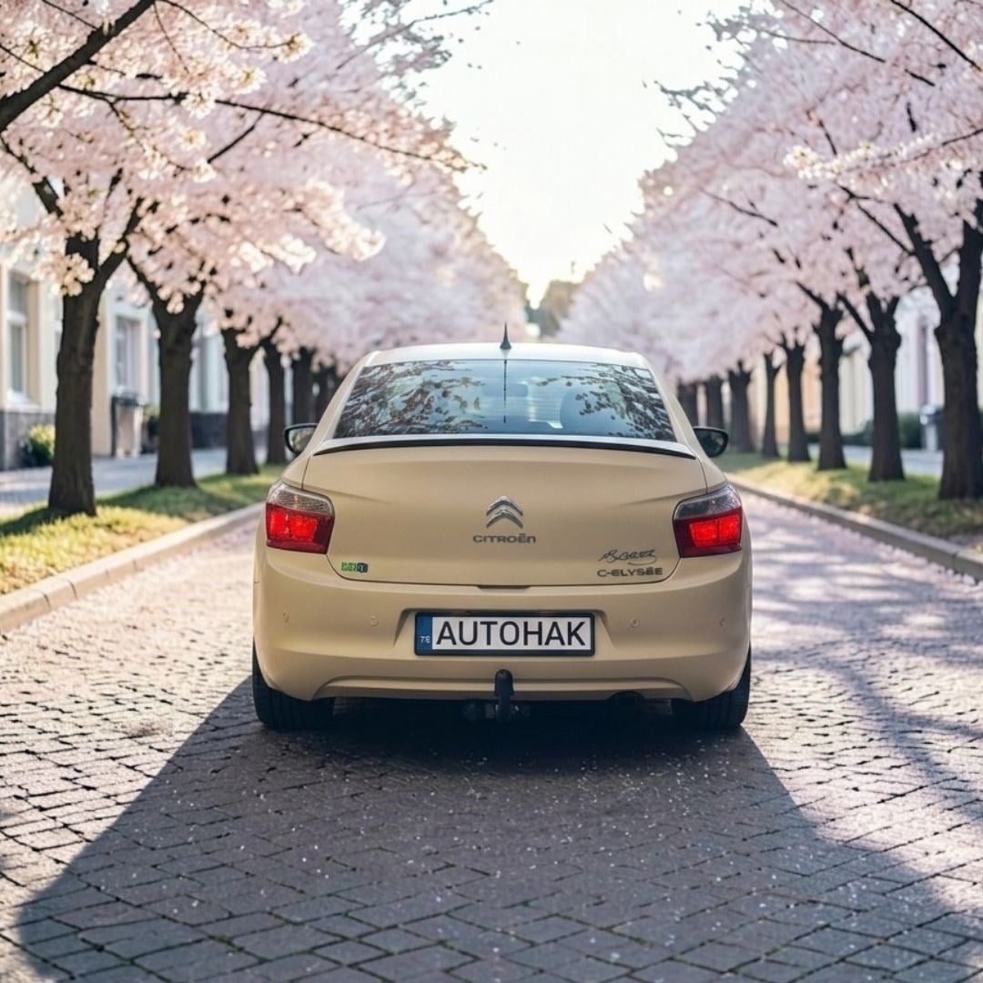 Citroen C - Elysse 4D / Peugeot 301 4D Yatay Sökülebilir Mandallı Çeki Demiri 2012+