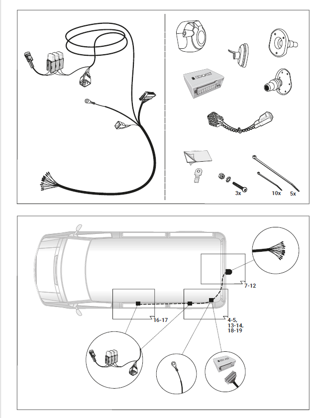 CITROËN/FIAT/OPEL/PEUGEOT/TOYOTA MODELLERİ ARACA ÖZEL ORJİNAL ELEKTİRİK MODÜLÜ 