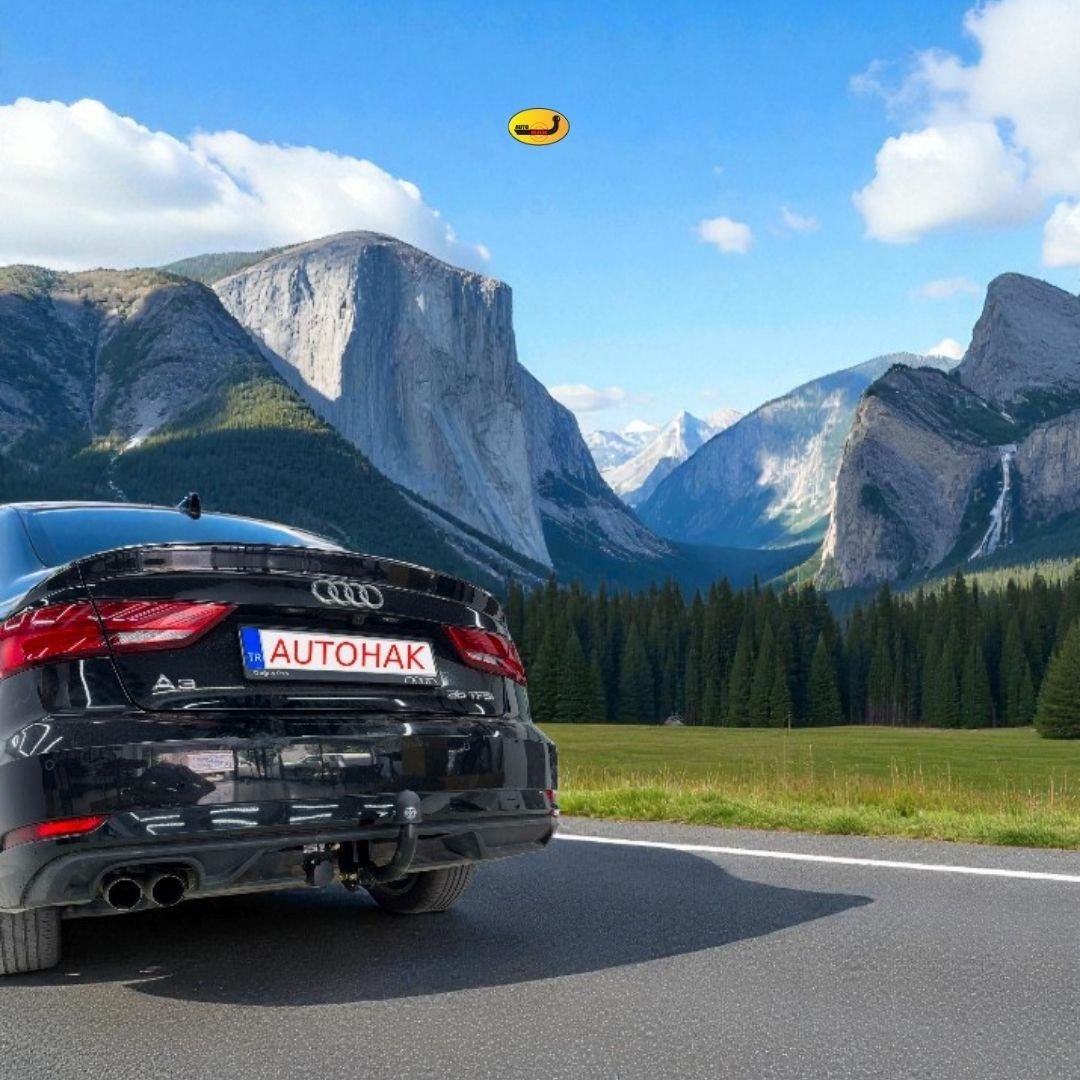 Audi A3 3D Çeki Demiri , Kuğu Boynu - Sabit (2012 -  )