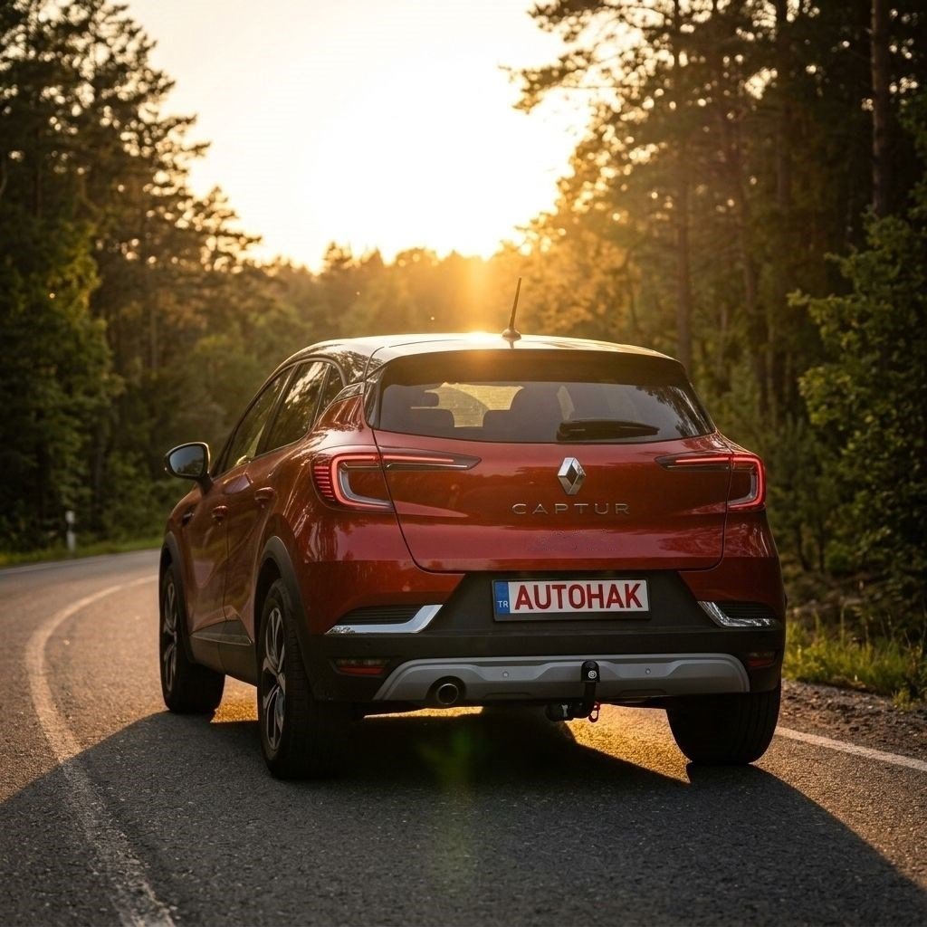 Renault Captur Çeki Demiri , Kuğu Boynu - Sabit (2019 -  )