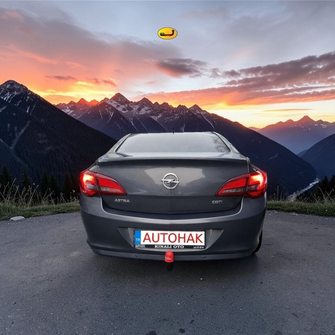 Opel Astra (J) 4K Çeki Demiri , Kuğu Boynu - Sabit (2012 -  )