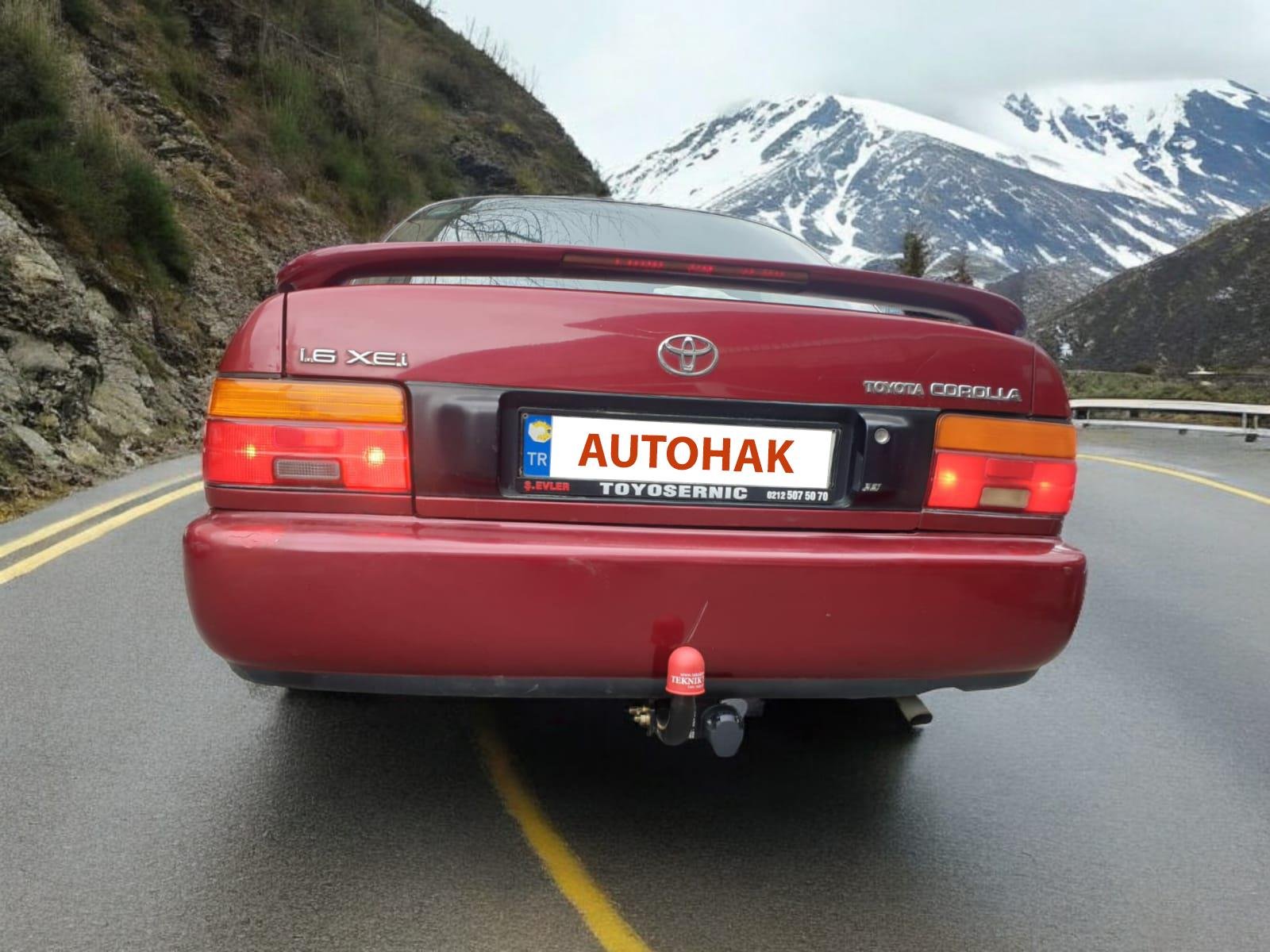 Toyota Corolla Station Wagon Çeki Demiri , Kuğu Boynu - Sabit (1992 - 1997)