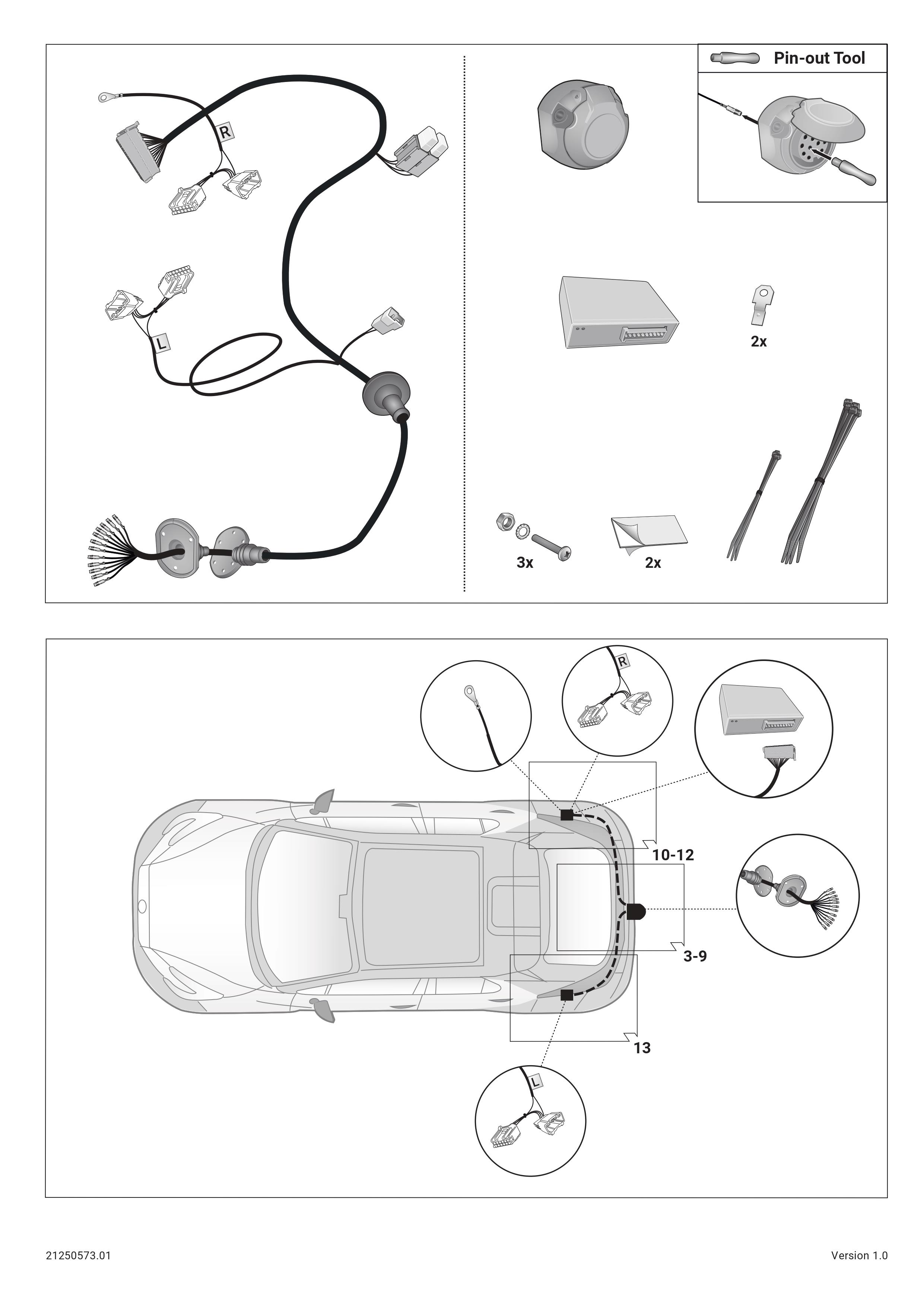 C-HR (AX2T) 11/23 -)   ARACA ÖZEL ORJİNAL ELEKTRİK MODÜLÜ 