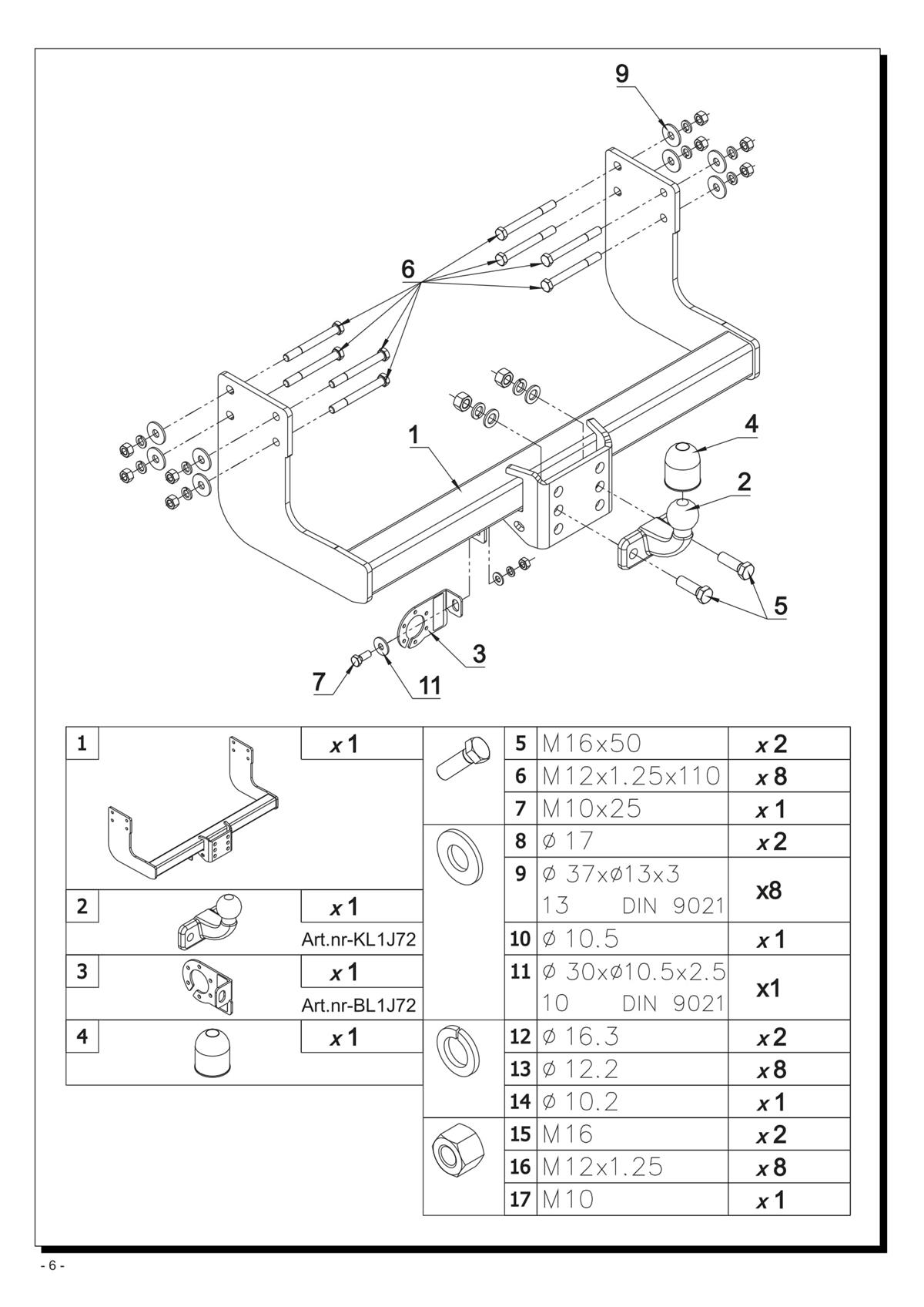 Hyundai H350 Çeki Demiri