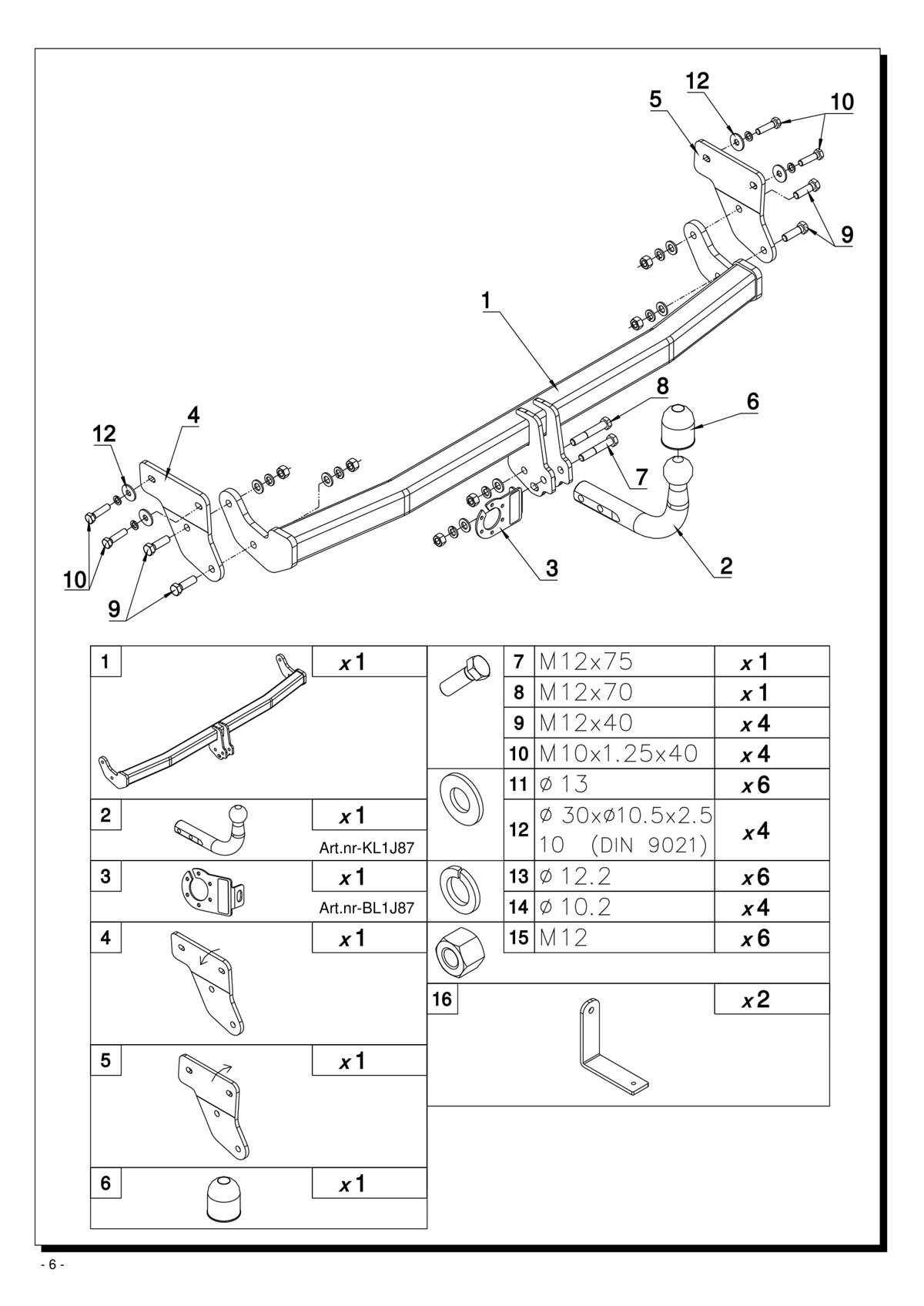 Hyundai İ30 Çeki Demiri