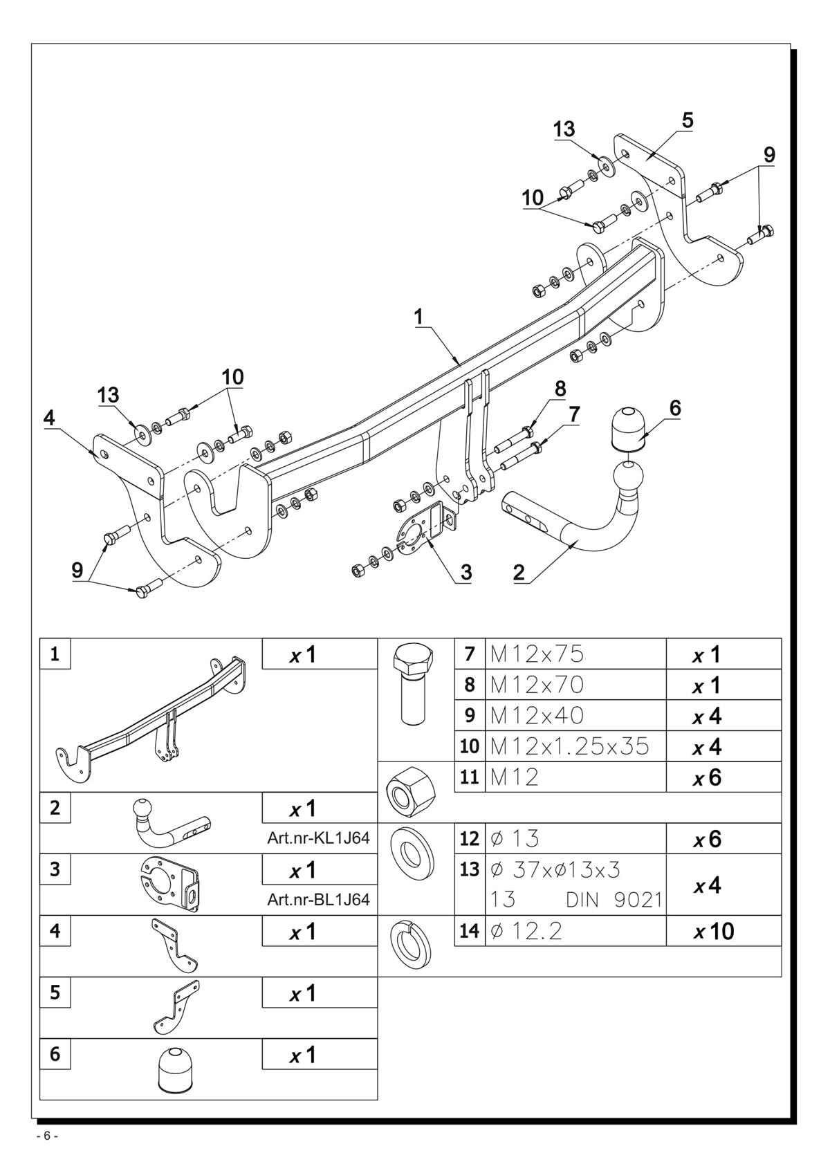 Hyundai İ40  Çeki Demiri