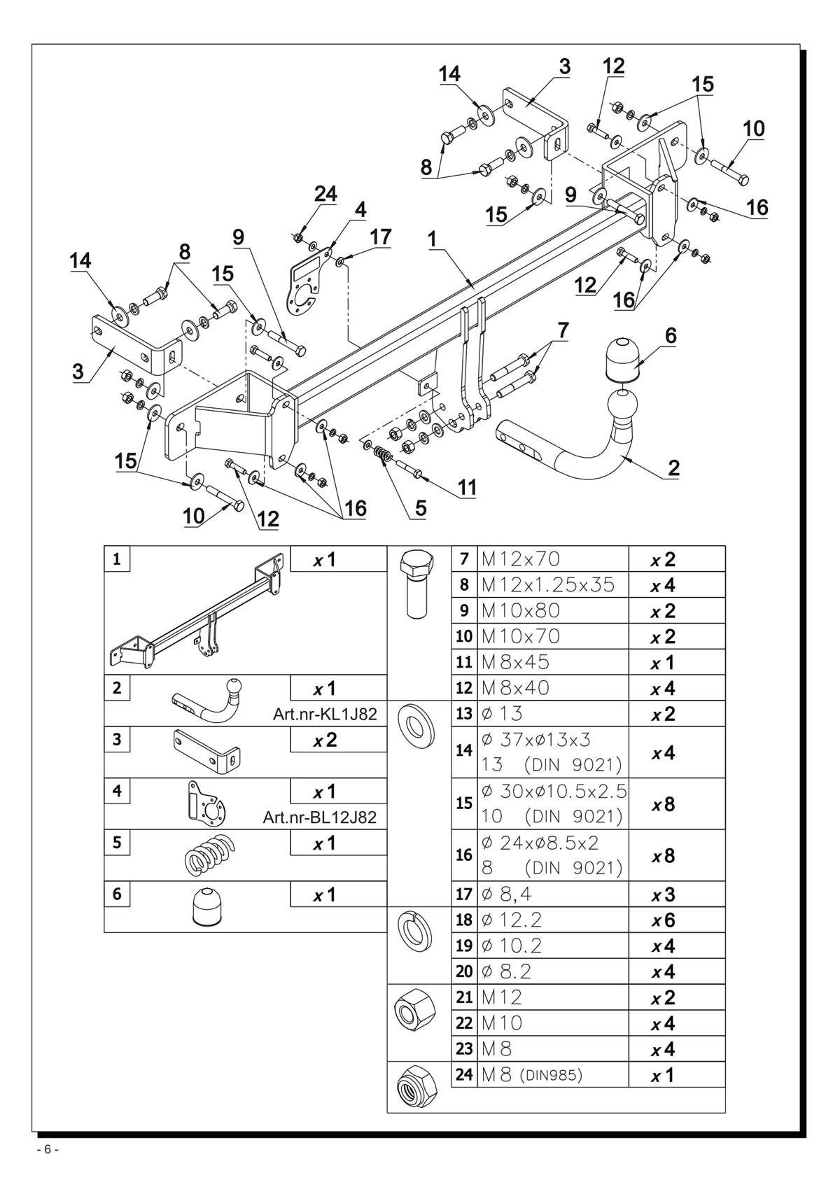 Hyundai İ40 Çeki Demiri