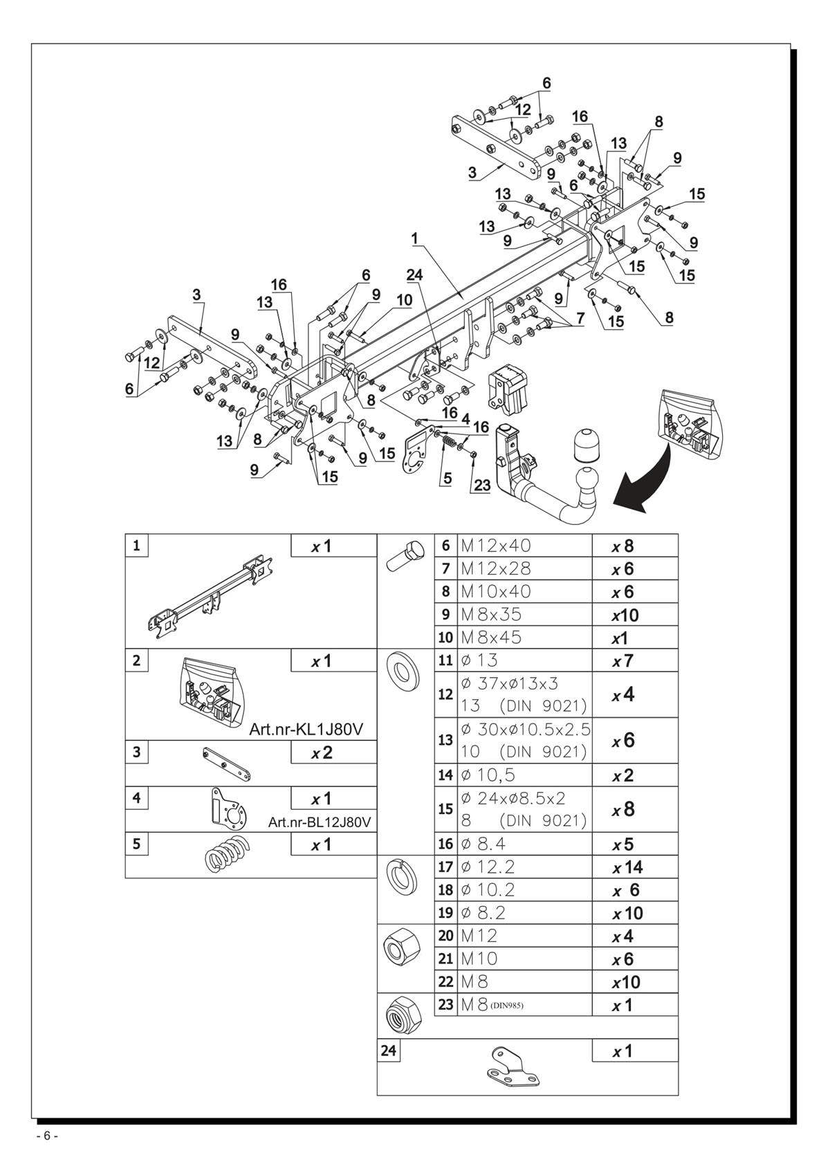 Hyundai Tucson Çeki Demiri