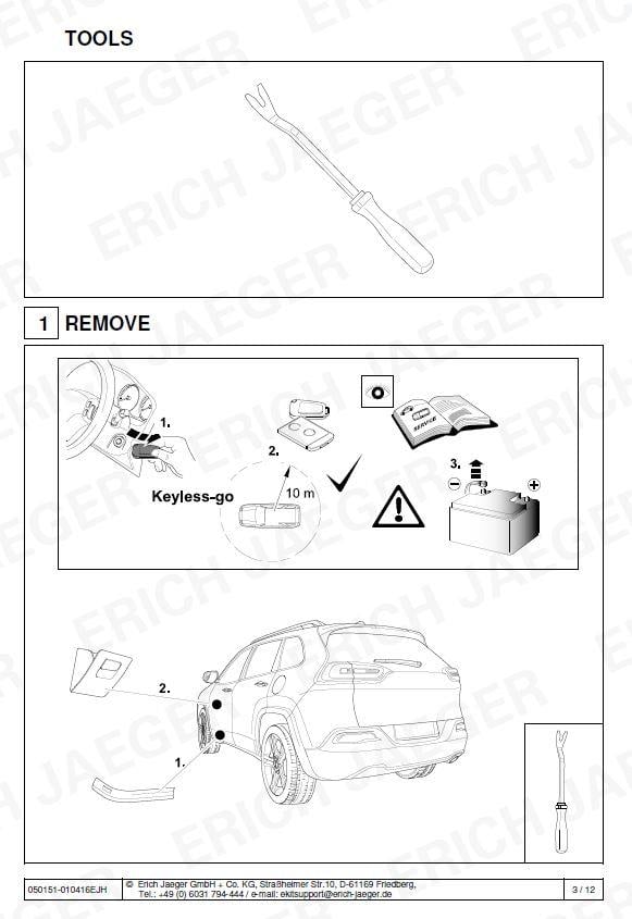 JEEP CHEROKEE ARACA ÖZEL ORJİNAL ELEKTRİK MODÜLÜ