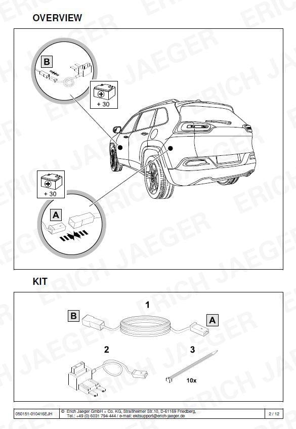 JEEP CHEROKEE ARACA ÖZEL ORJİNAL ELEKTRİK MODÜLÜ