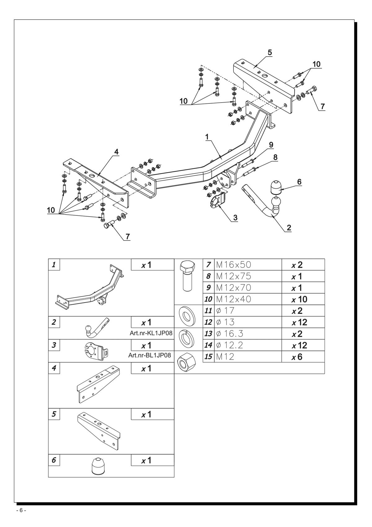 Jeep Chrokee  Çeki Demiri