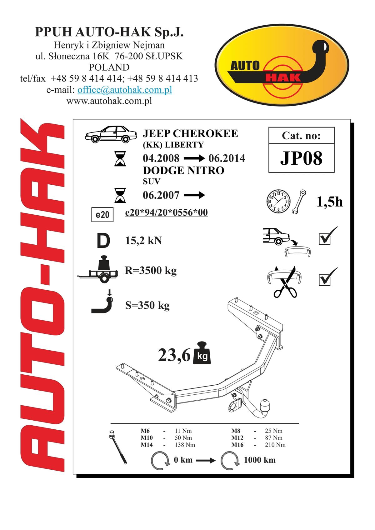 Jeep Chrokee  Çeki Demiri