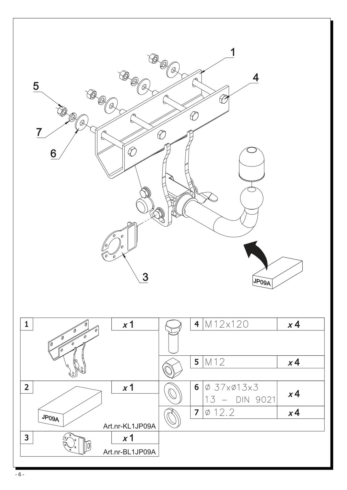 Jeep Wrangler  Çeki Demiri