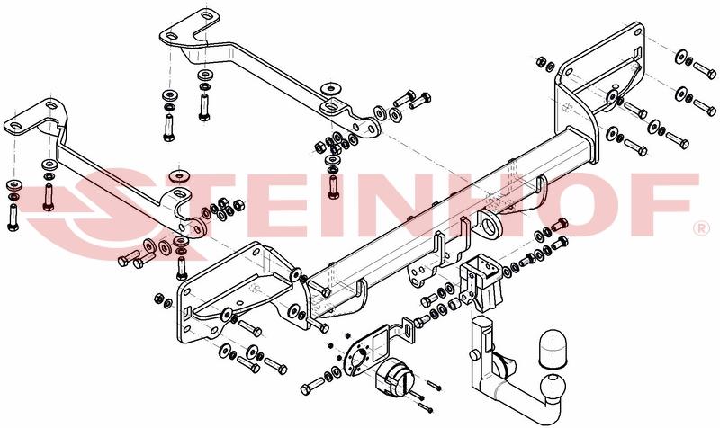 Land Rover Range Rover 2013-2021 Çeki Demiri 