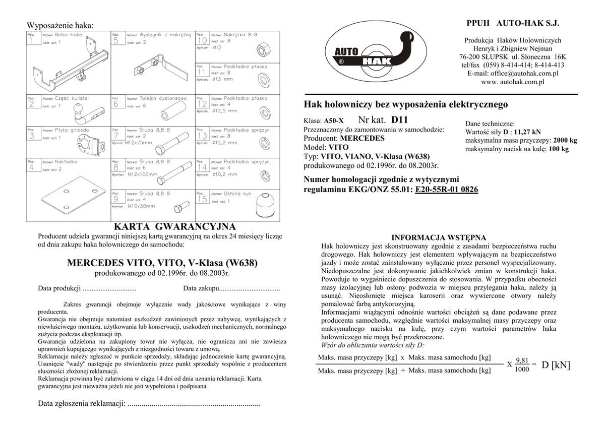Mercedes Vito Çeki Demiri