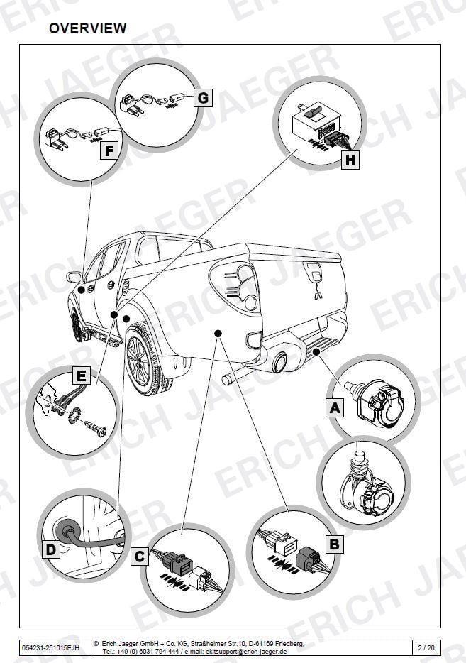 MITSUBISHI L200 CA ARACA ÖZEL ORJİNAL ELEKTRİK MODÜLÜ