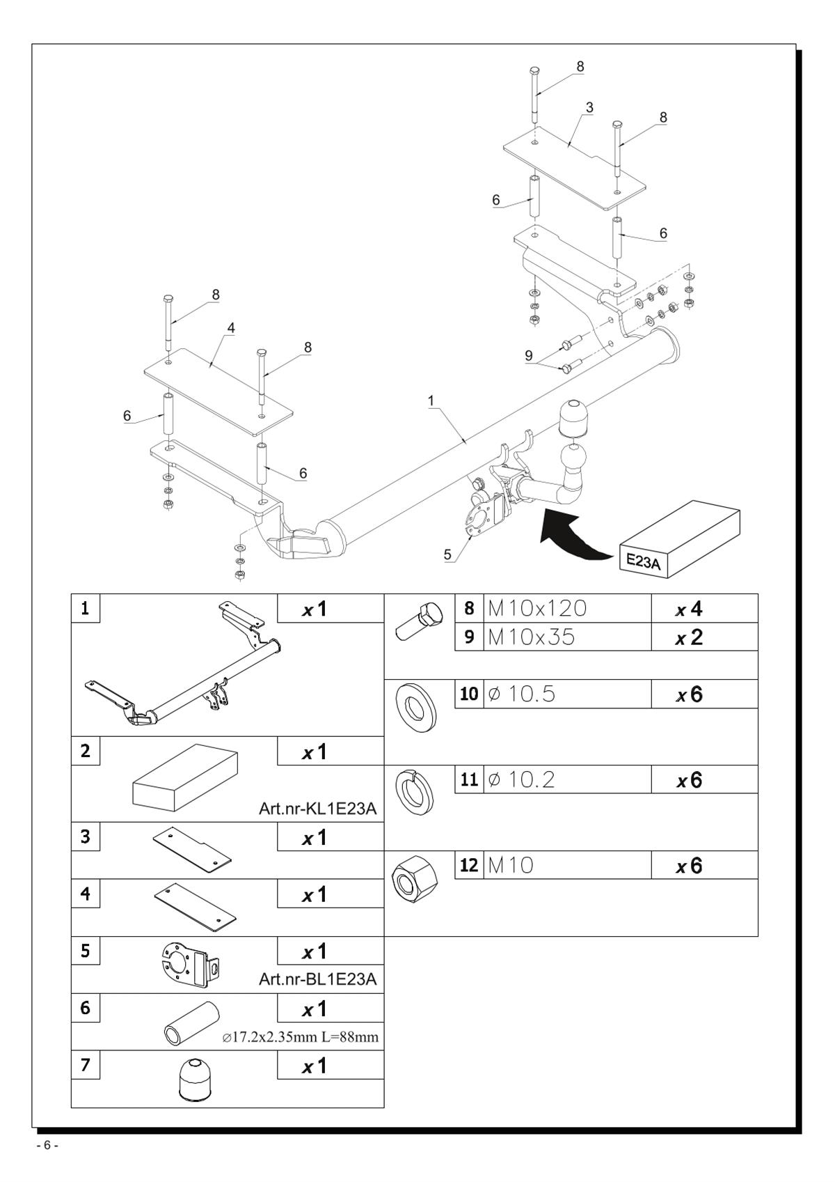 Opel Astra Çeki Demiri