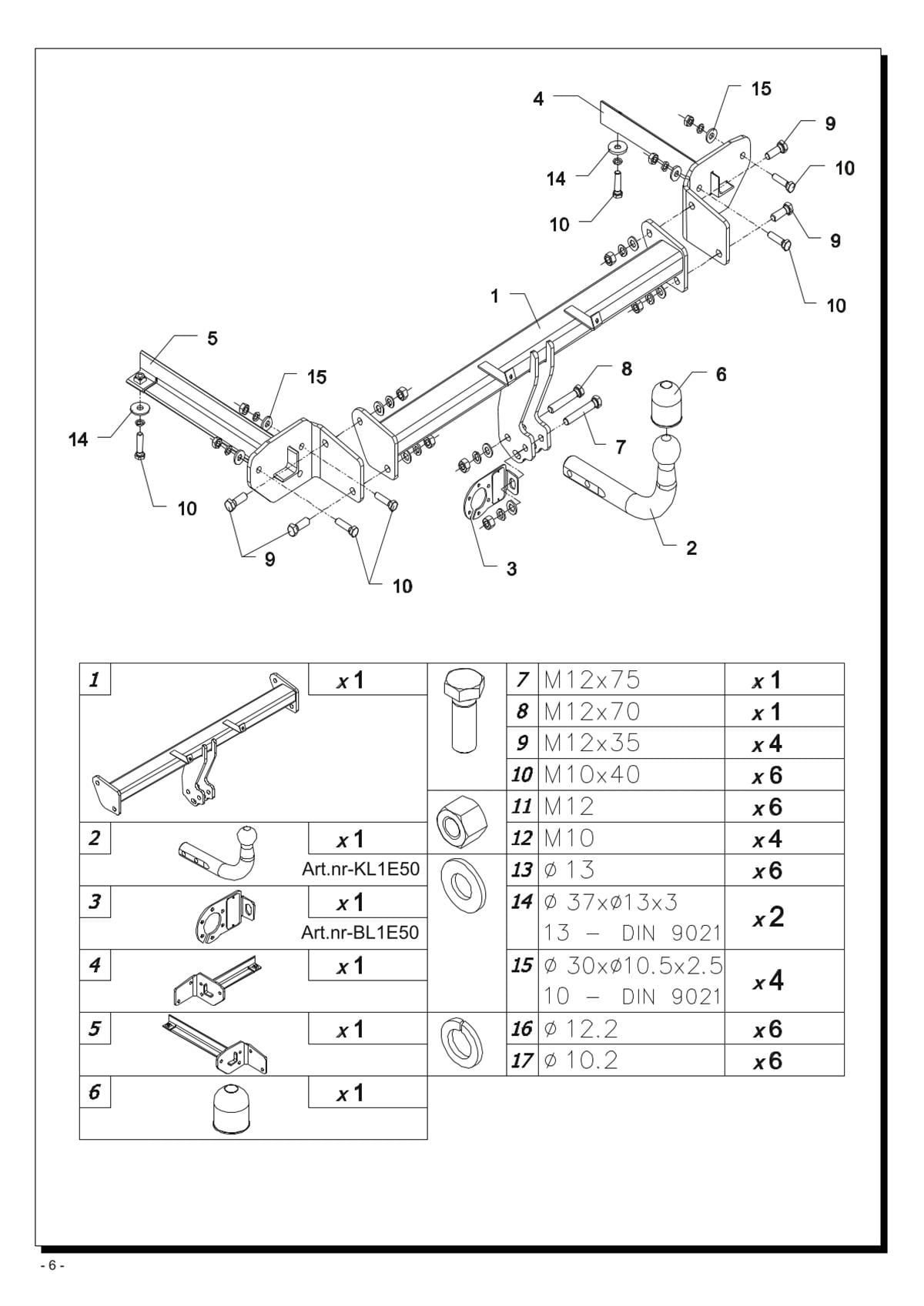 Opel Corsa Çeki Demiri