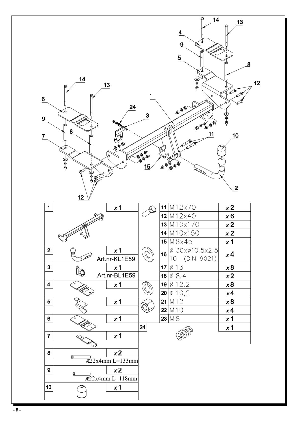 Opel Sıgnum Çeki Demiri