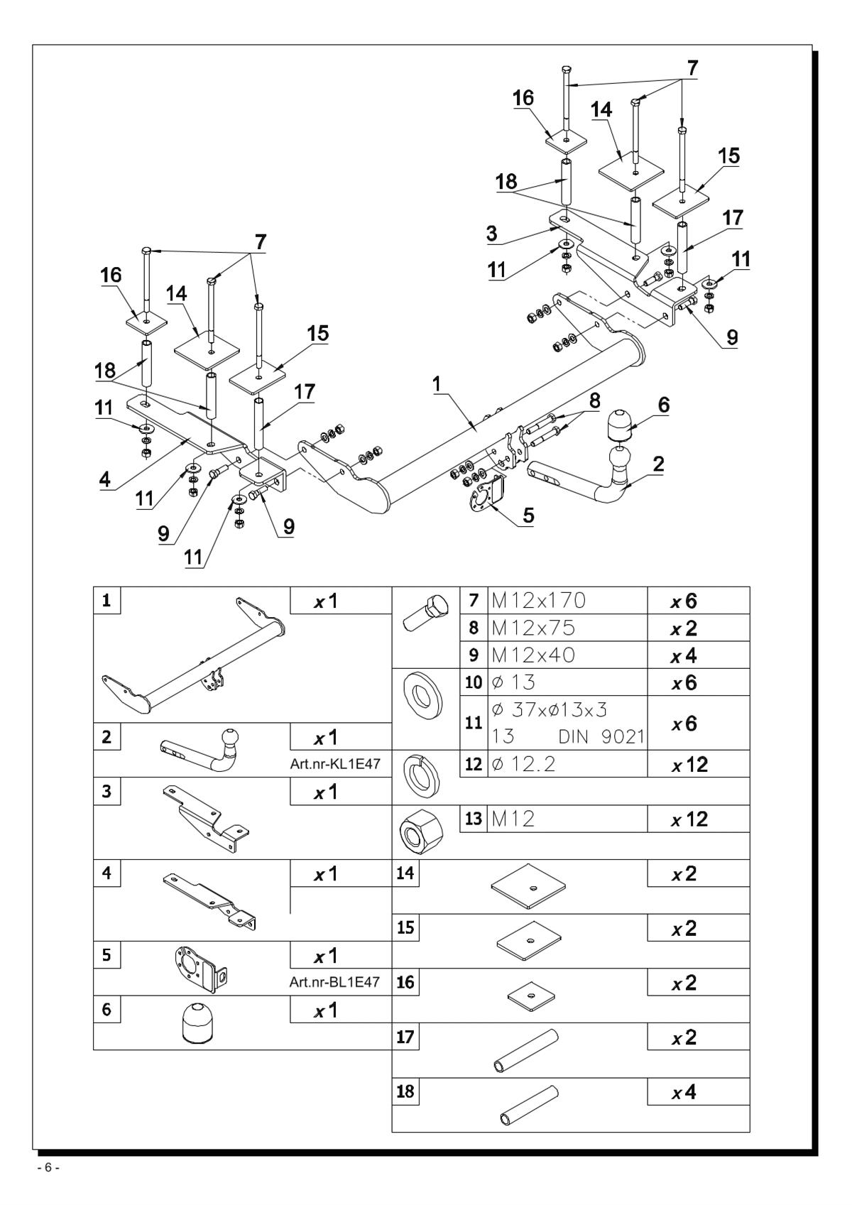 Opel Vectra Çeki Demiri
