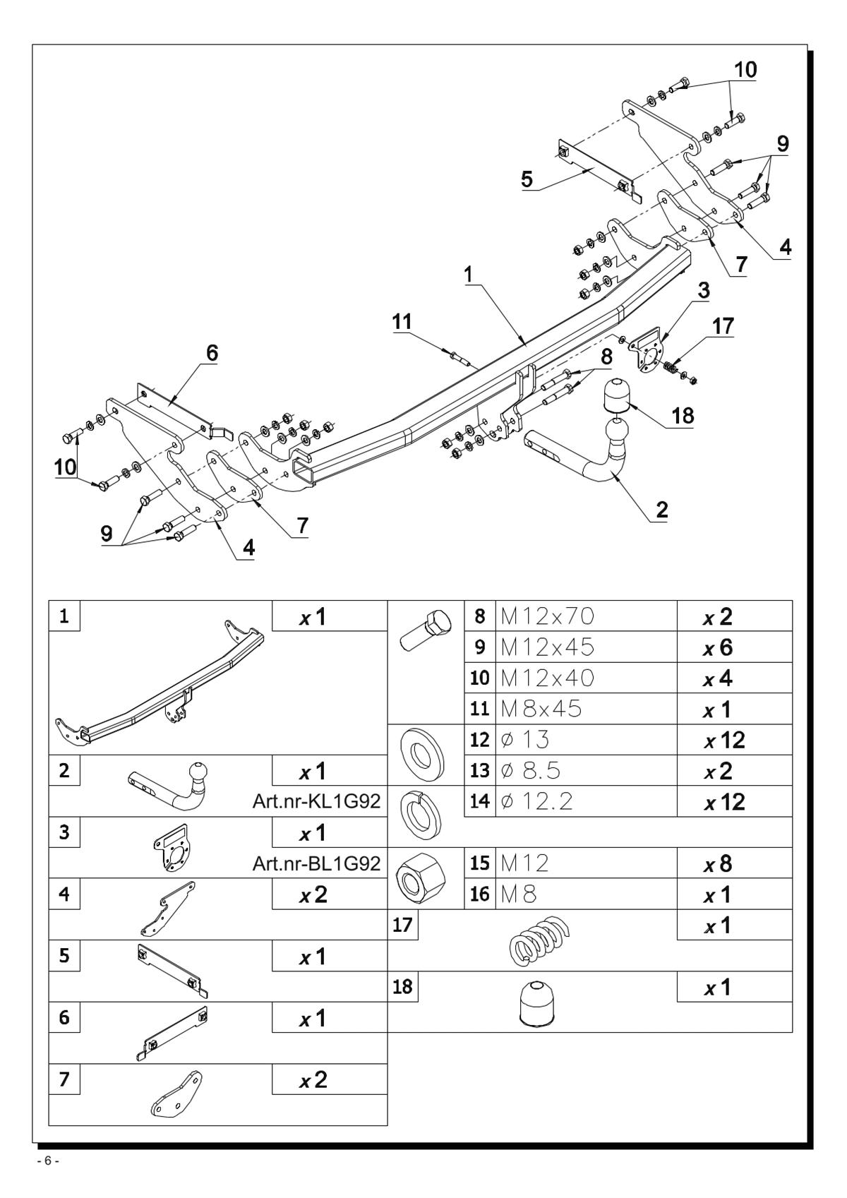 Renault Grand Scenıc Çeki Demiri