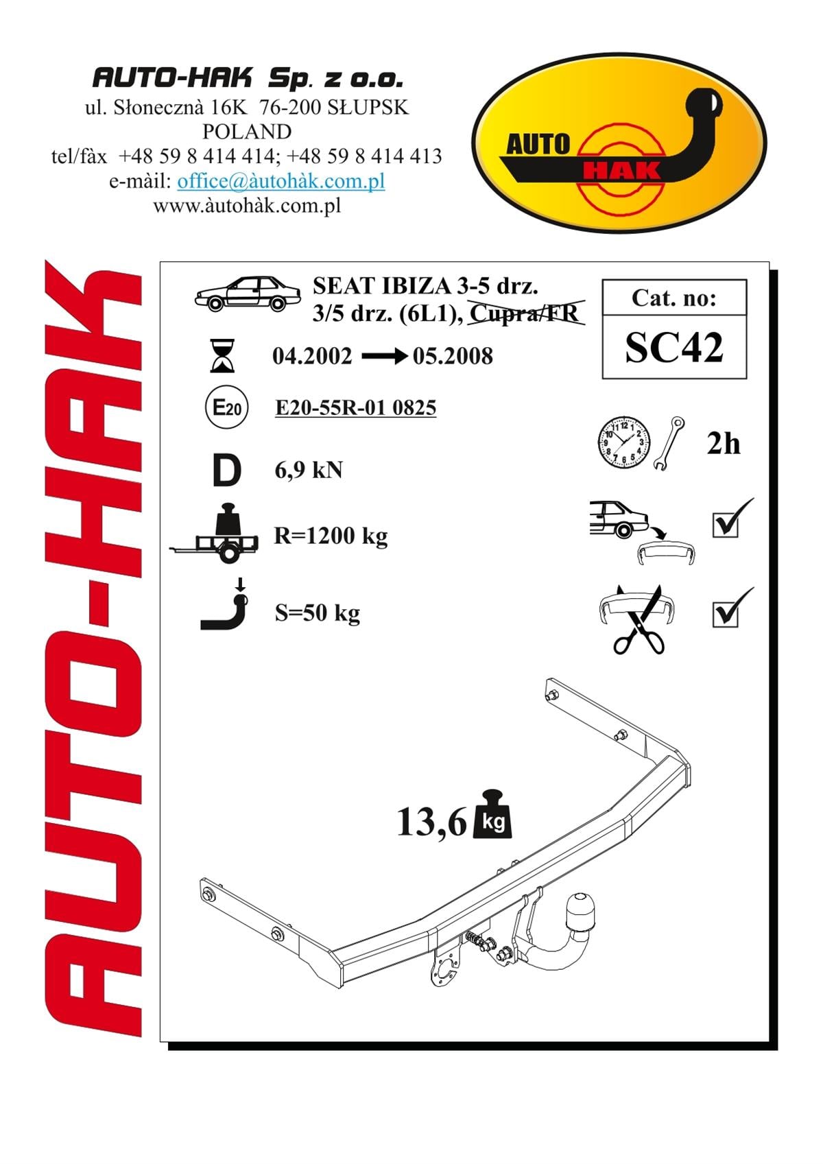 Seat Ibıza Çeki Demiri