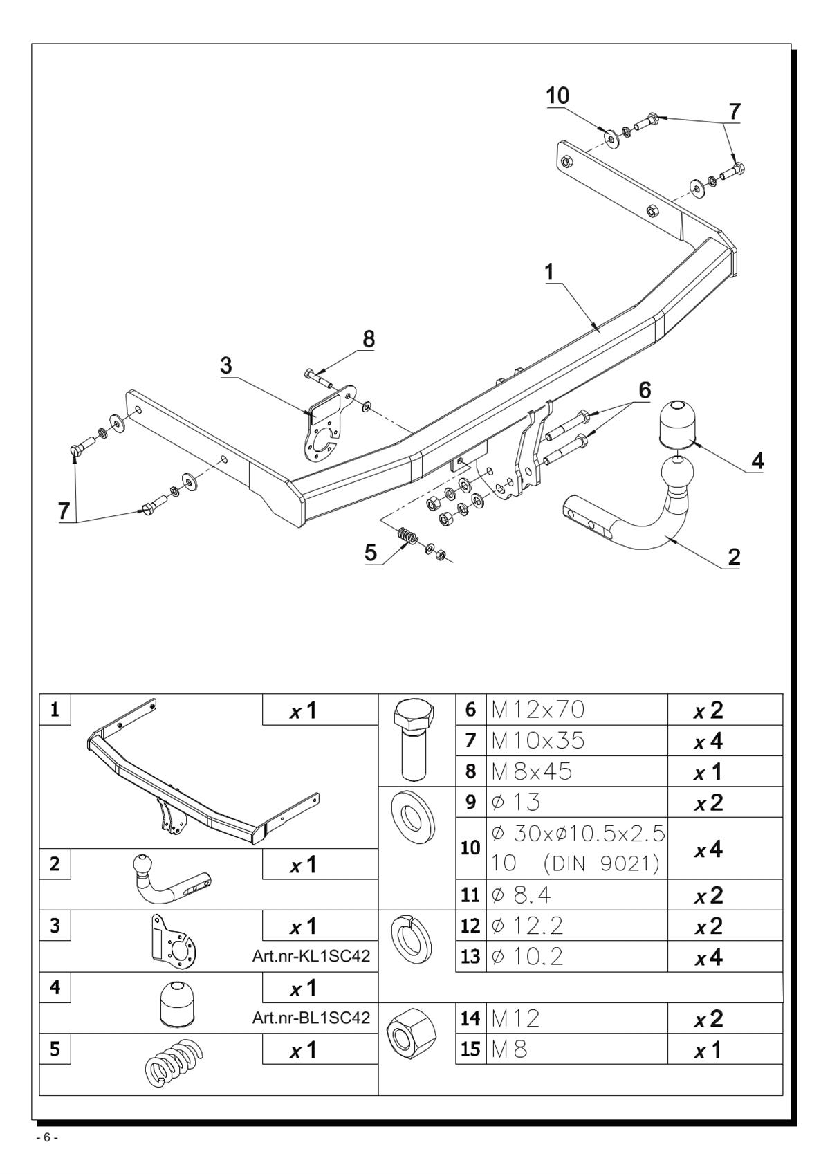 Seat Ibıza Çeki Demiri