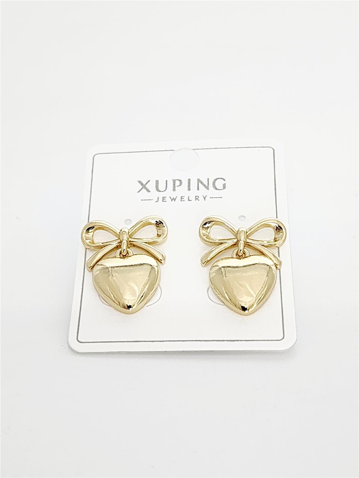 Kalp Kurdele Gold VIP Xuping Küpe