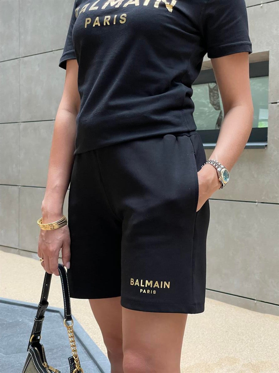 BALMAIN SİYAH ŞORT