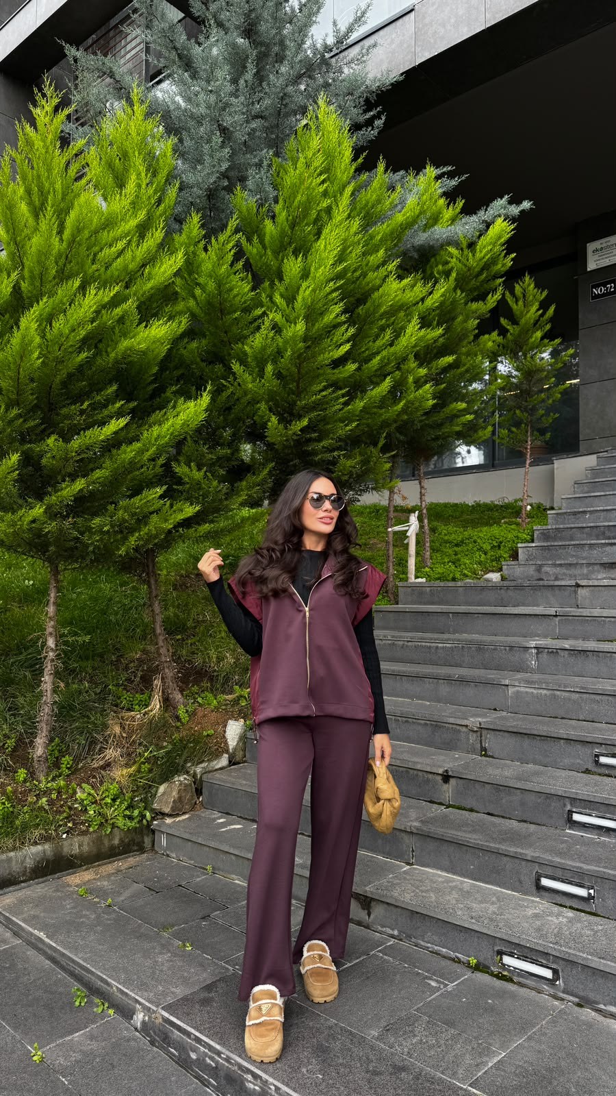 BORDO EŞOFMAN TAKIMI 