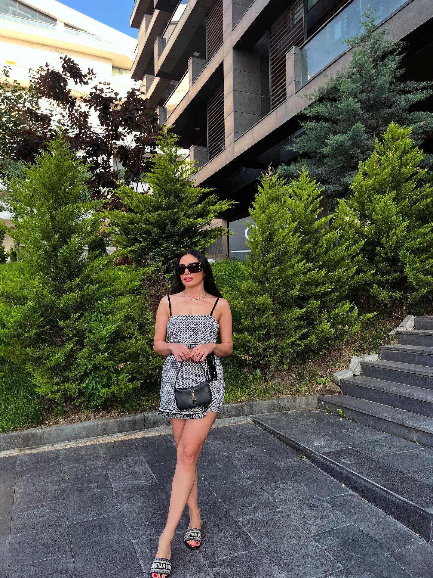MİNİ ETEK CROP TAKIM 