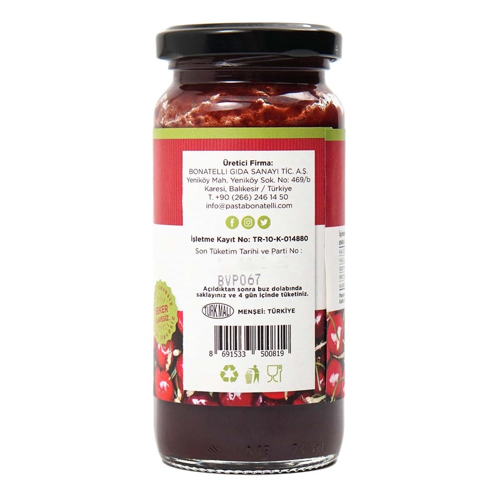 %100 VİŞNE PÜRESİ 240 GR