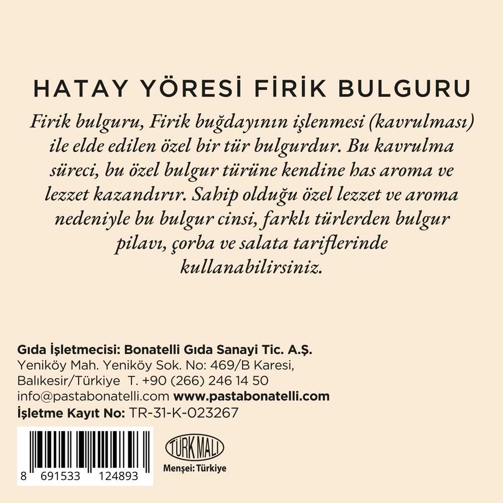 Hatay Firik Bulguru 500 gr