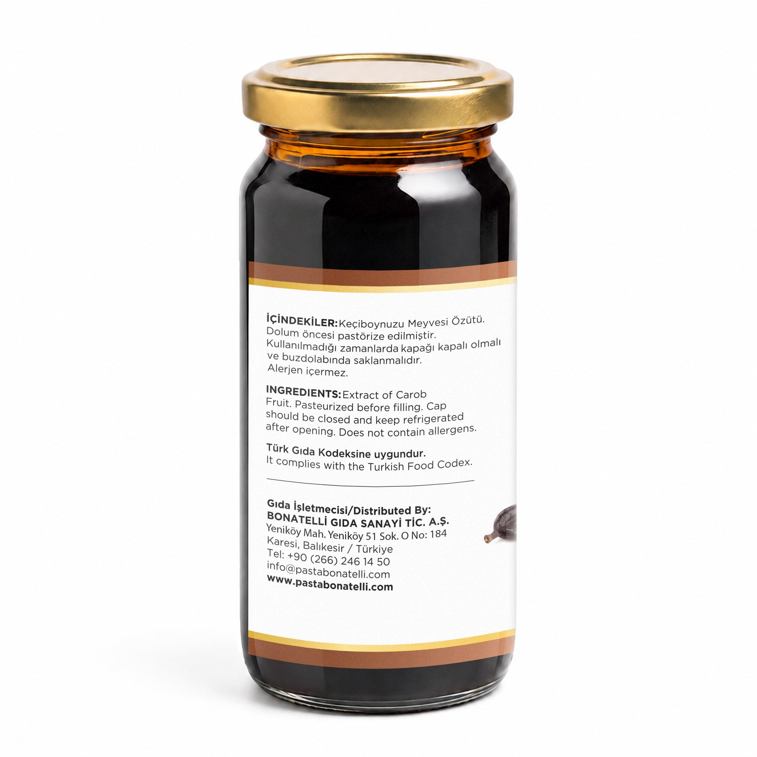 Organik Keçi Boynuzu Pekmezi 300 Gr