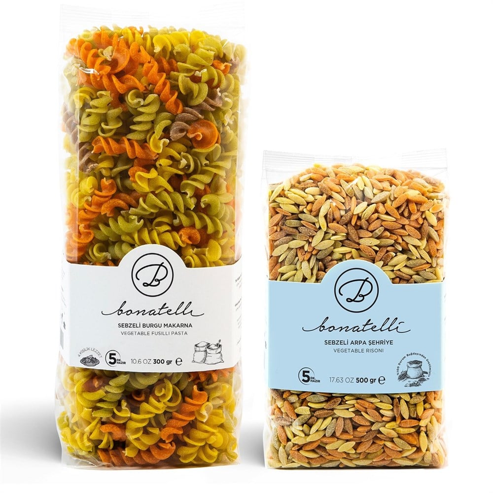 Sebzeli Makarna Seti
