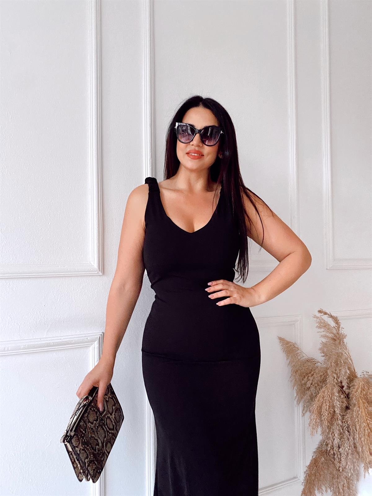 Elena Siyah Elbise