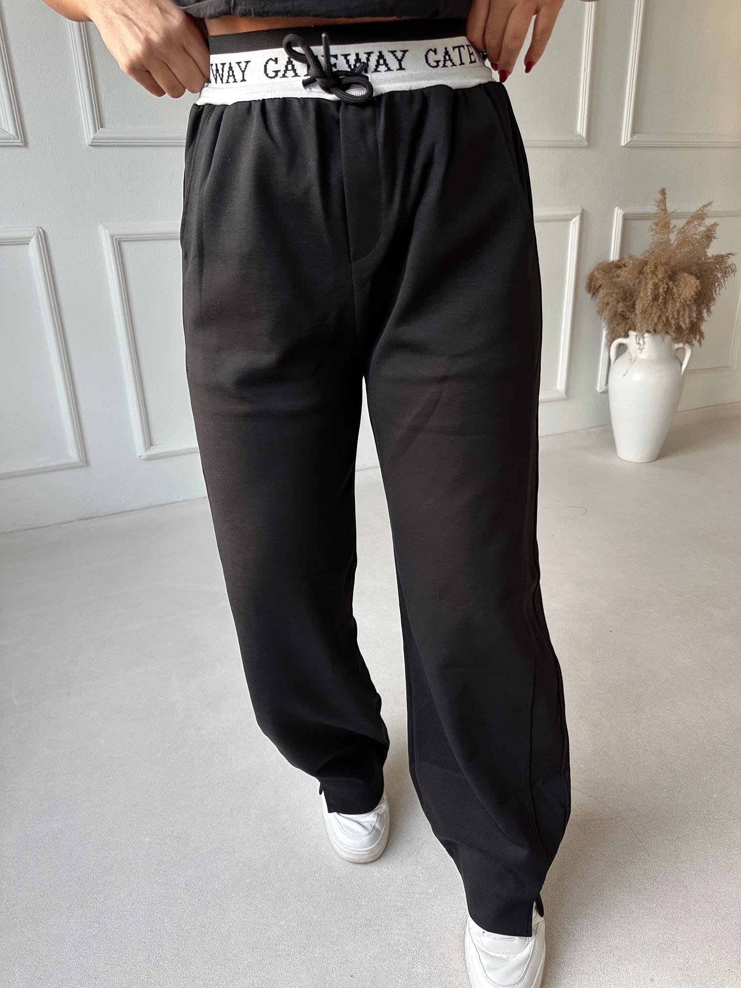 Lüks Kalite Gateway Siyah Eşofman Takım