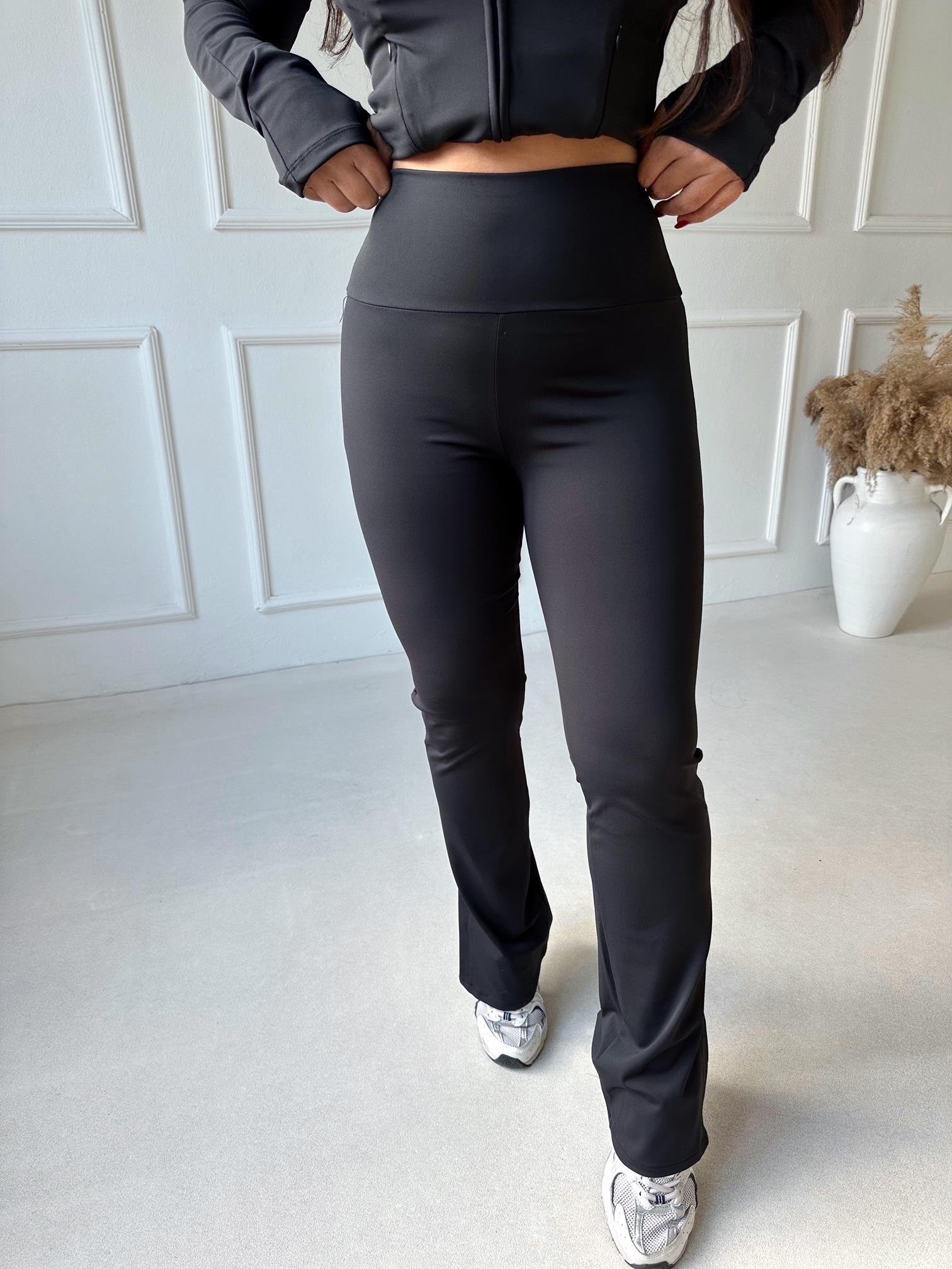 Lüks Kalite Oysho Model Siyah Ceket ve Pantolon Takım