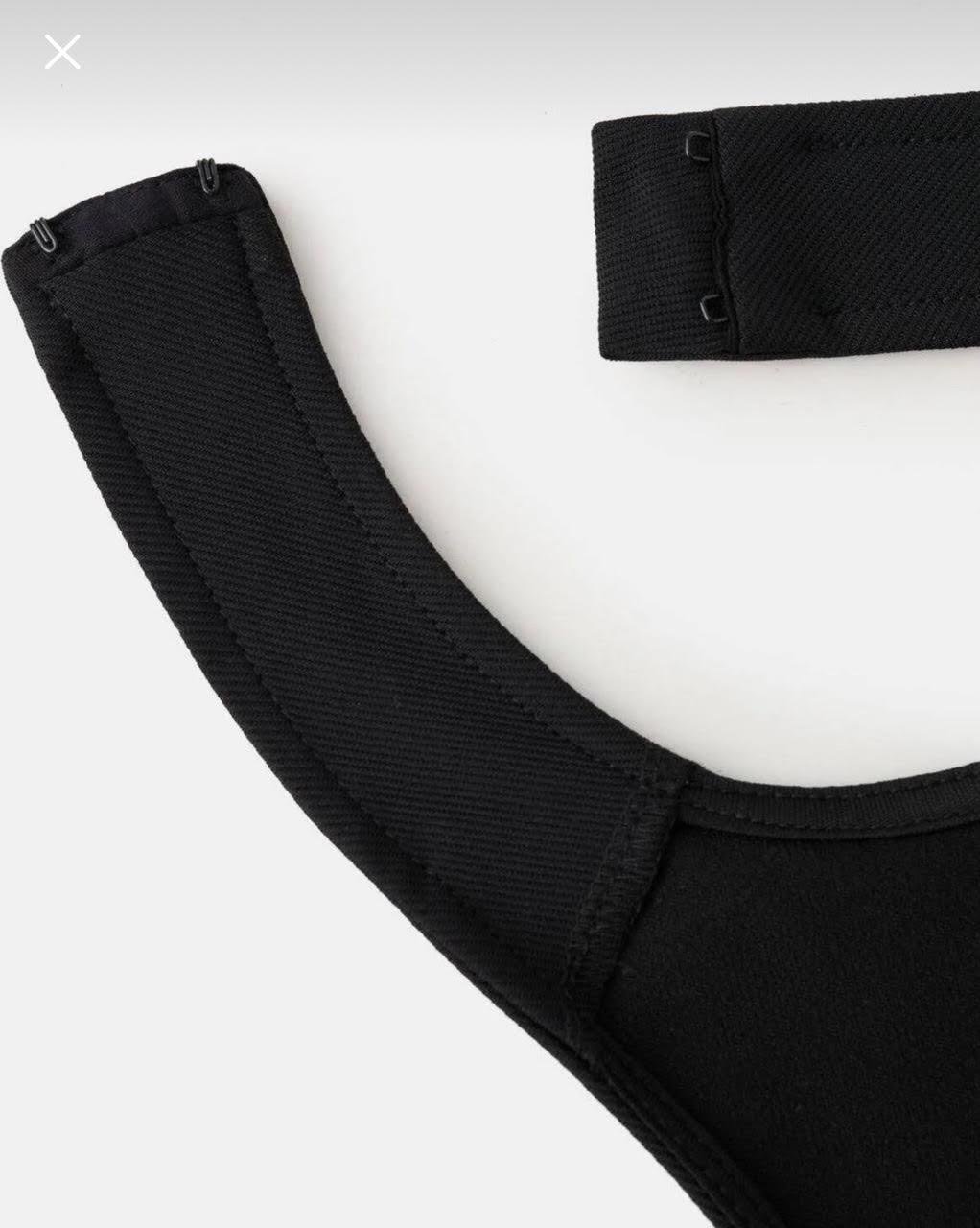 Orijinal Marka Halter Yaka Kloş Etekli Siyah Elbise 