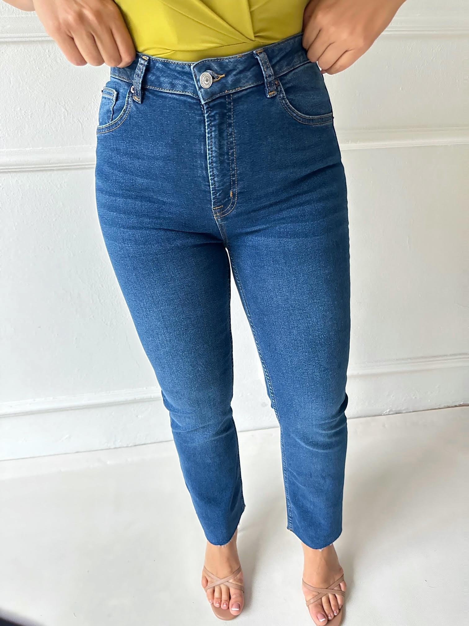 Orijinal Marka Likralı Boyfit Jean