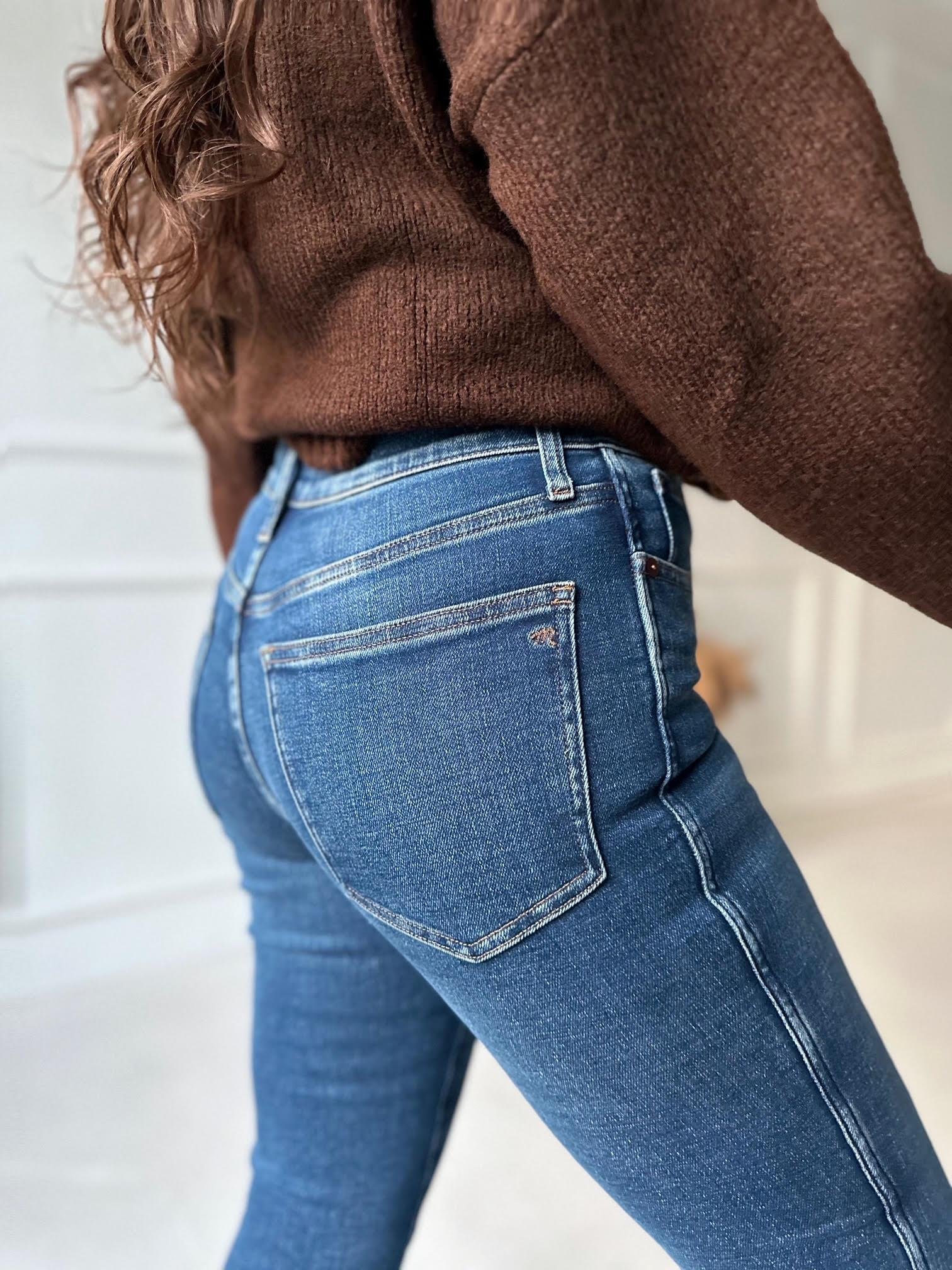 Orijinal Marka Süper Strech Slim Straight Jean Pantolon 