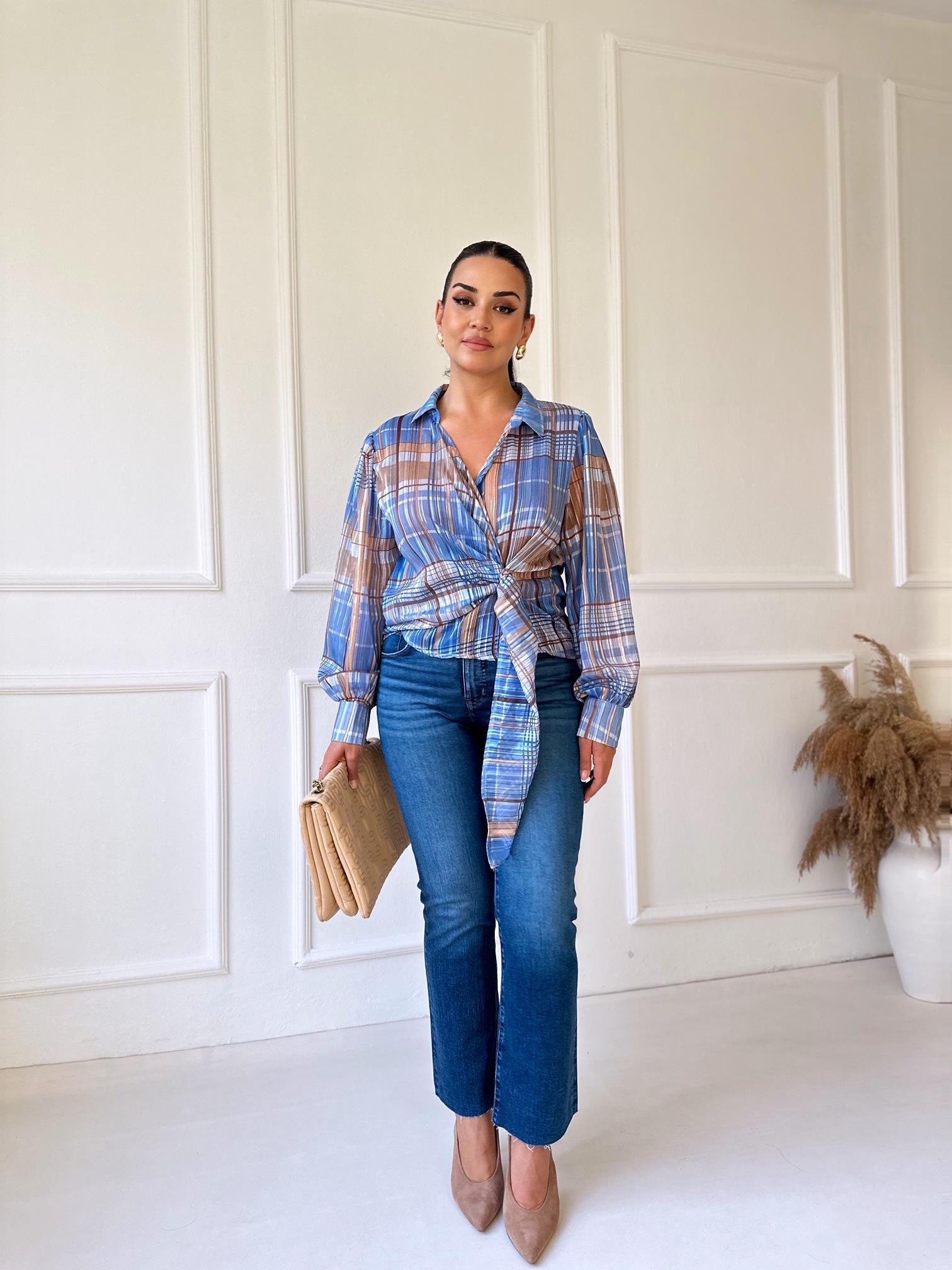 Orjinal Marka Likralı Boy Fit Jean 